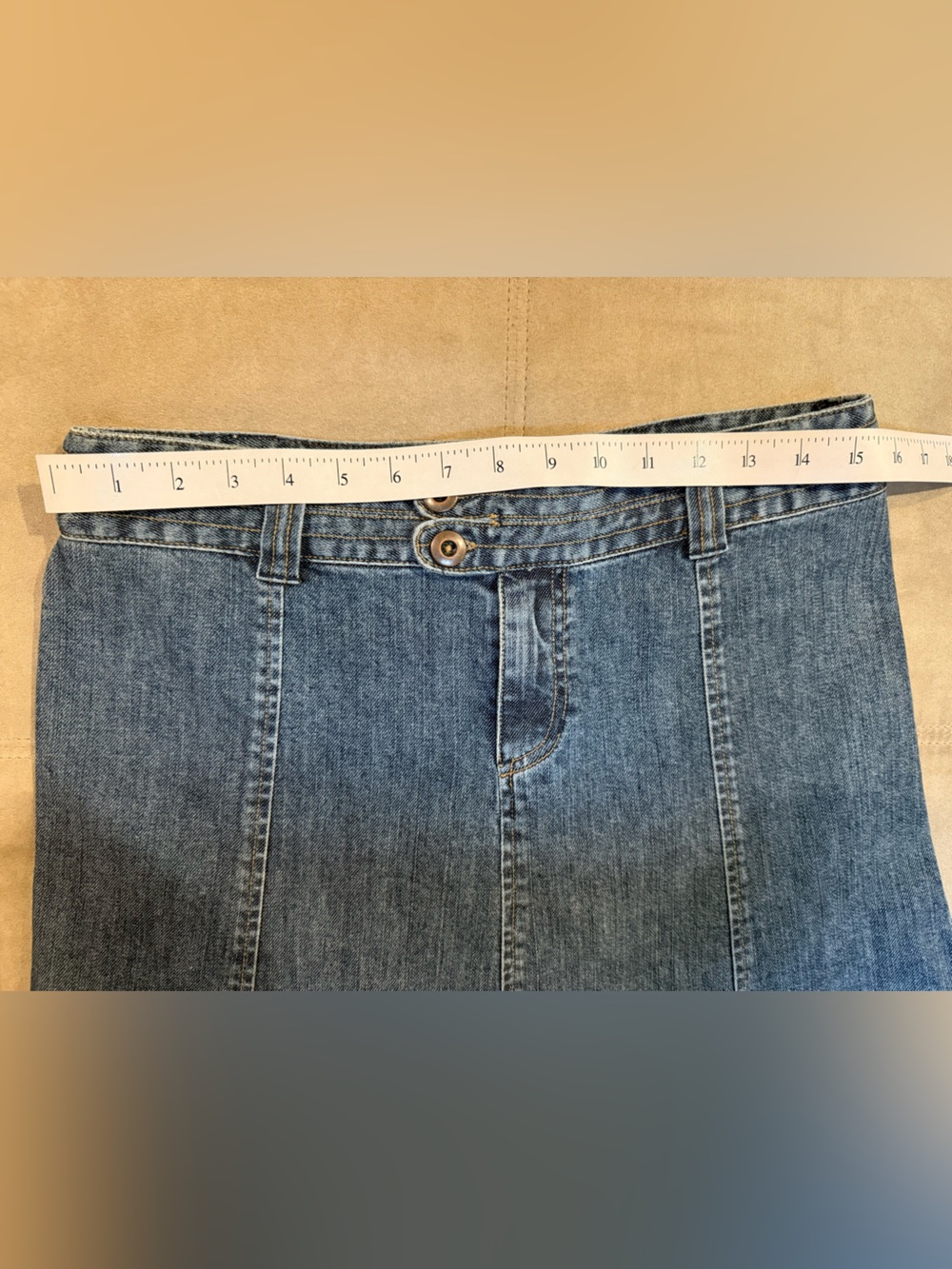 H&M A-Line Denim Skirt - Picture 4 of 5